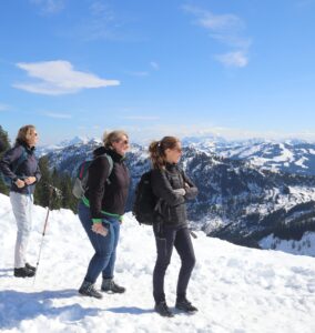 Winterretraite hiking