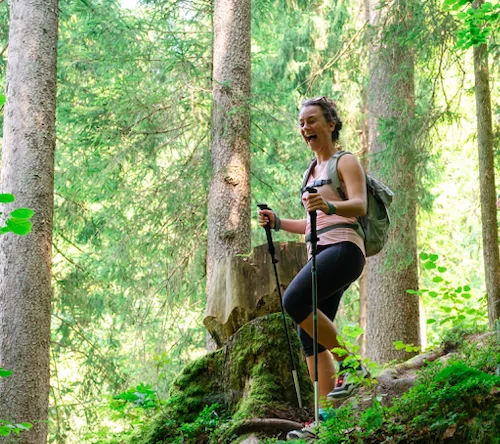 wandel coaching van Nikki in de natuur in Oostenrijk